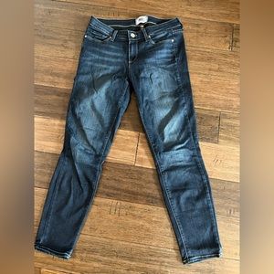 Paige Dark Wash Skinny Jeans
